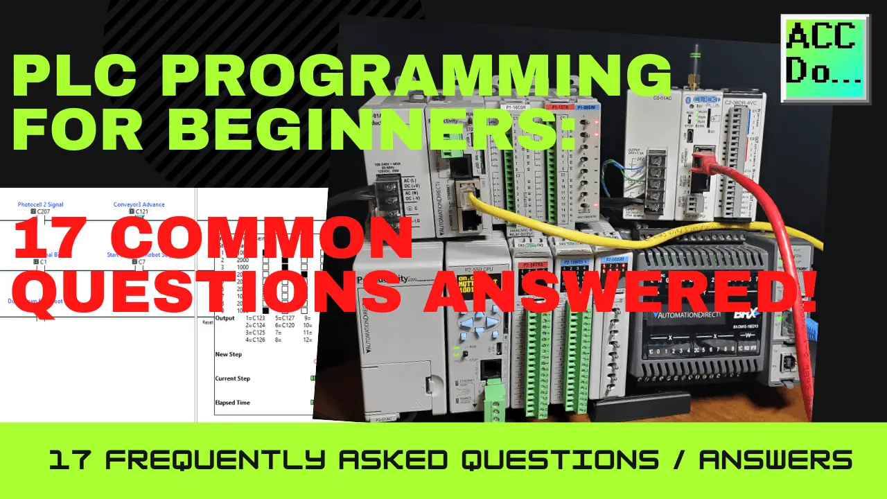 PLC Programming for Beginners: 17 Common Questions Answered!
