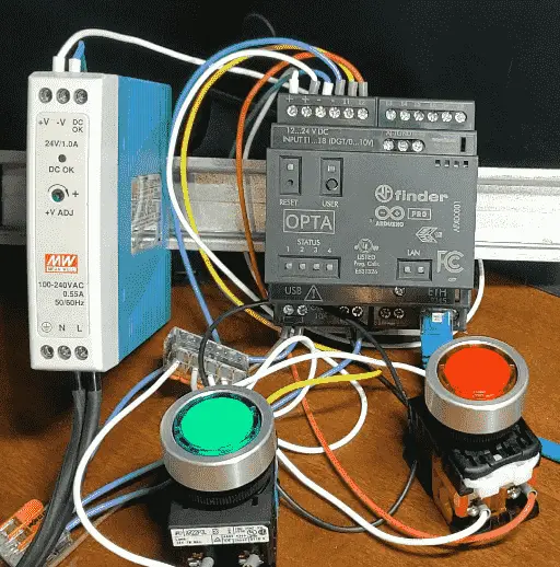 Arduino Opta Wiring