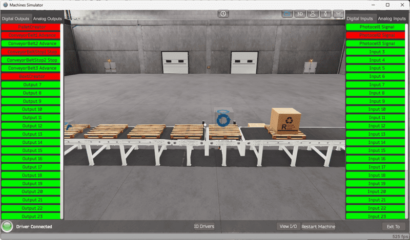 Revolutionize Learning PLCs with Pallet 3D Sim!