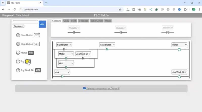 PLC Fiddle