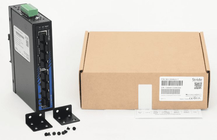 Industrial Ethernet Switch With 8 Gigabit Ports For EXTREME Temperatures