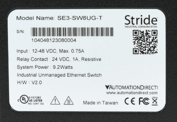 Stride Industrial Ethernet Switch