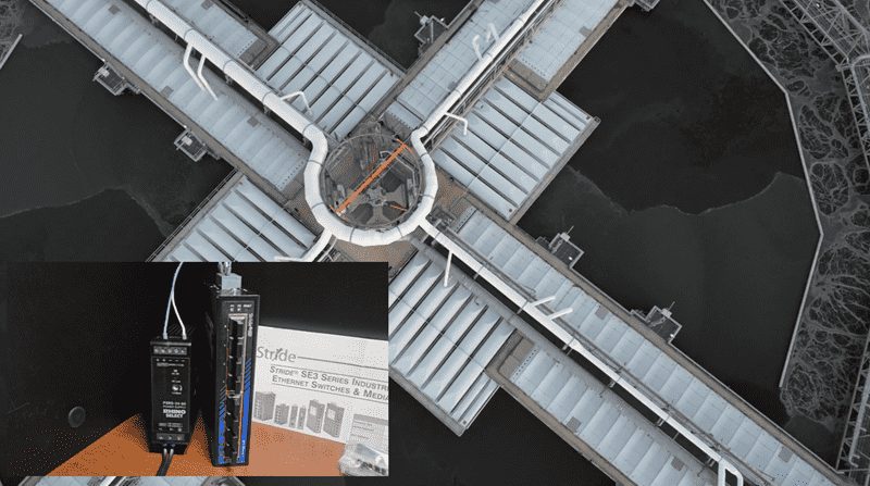 Industrial Ethernet Switch With 8 Gigabit Ports For EXTREME Temperatures