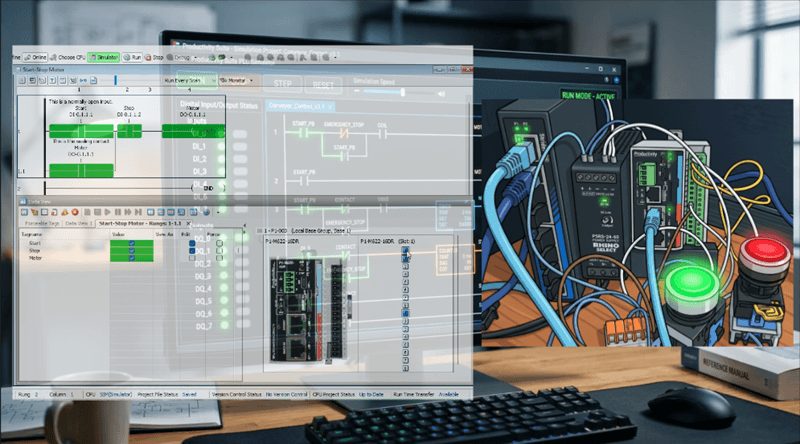 P1-M622-16DR Mini PLC: Your Simulator Adventure Starts Now!