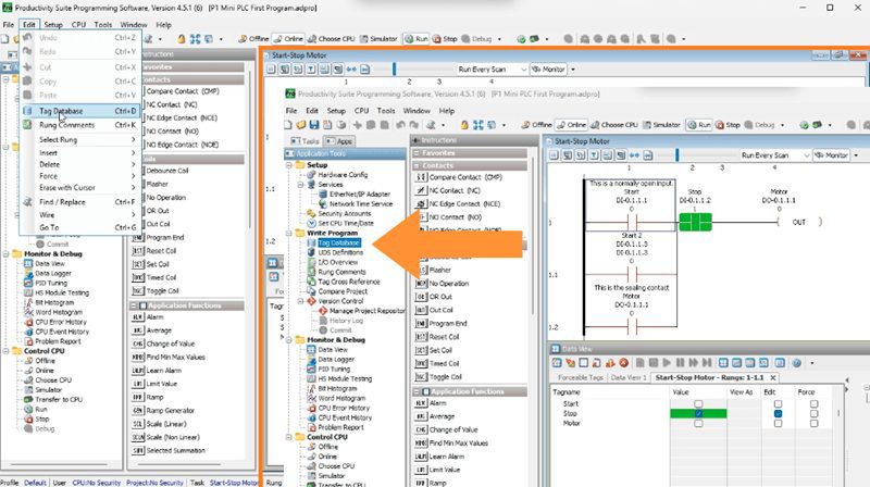 Where is the Tag Database?