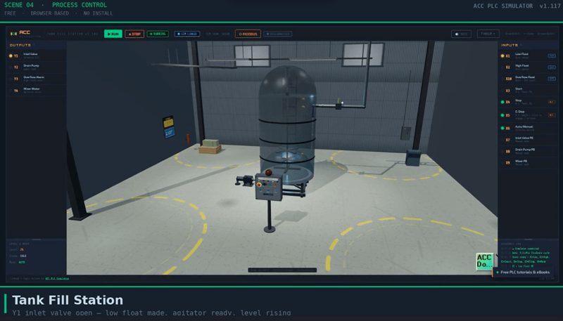 Free PLC Simulator Trainer