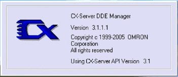Omron CX-Server DDE 01-min