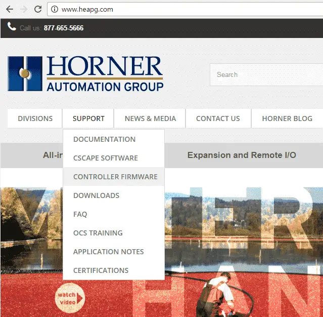 Horner XL4 Firmware Update - All In One Controller