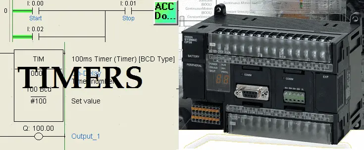 Omron CP1H PLC Programming Timers | ACC Automation