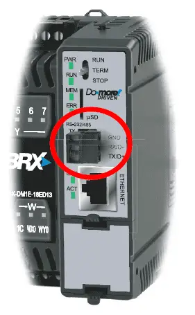 BRX Do-More PLC Establishing Communication