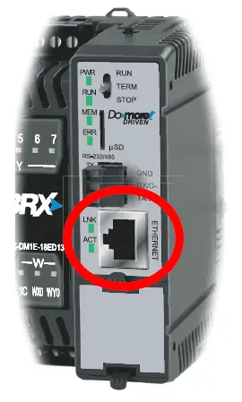 BRX Do-More PLC Establishing Communication