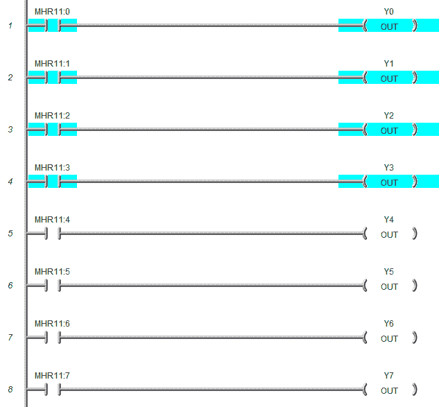 Ladder Logic Programming Sample Code
