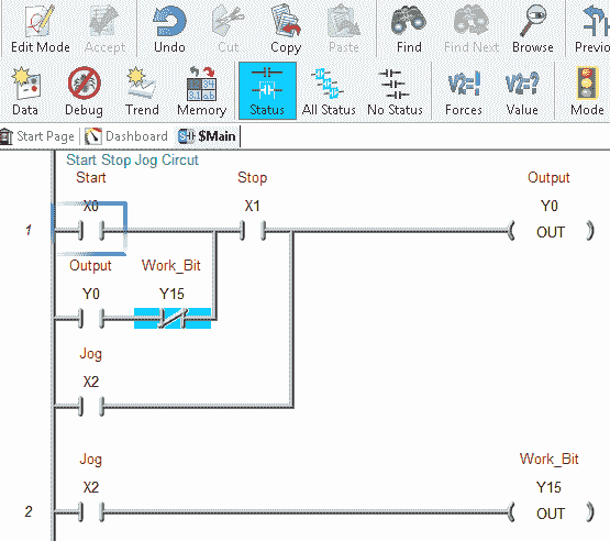 BRX Do-More PLC Online Editing and Debug Mode