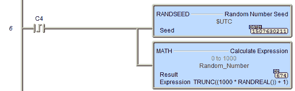 BRX Ladder Logic Programming Sample Code