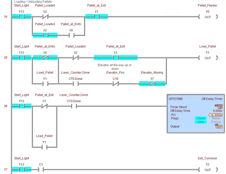 PLC Programming Example – Palletizer | ACC Automation