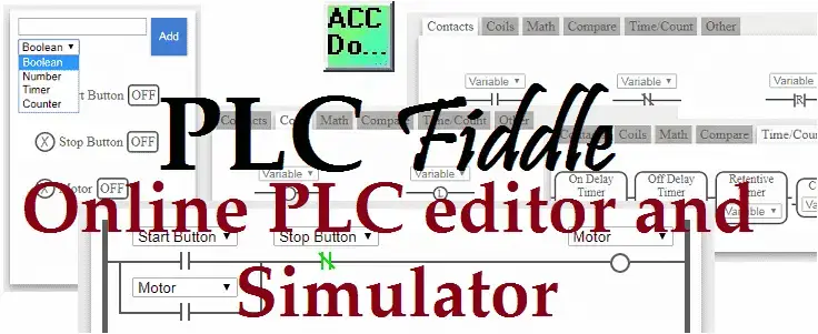 PLC Fiddle – Online Editor and Simulator