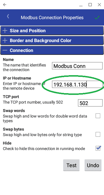 Suppanel Android HMI to Click PLC (Modbus TCP)
