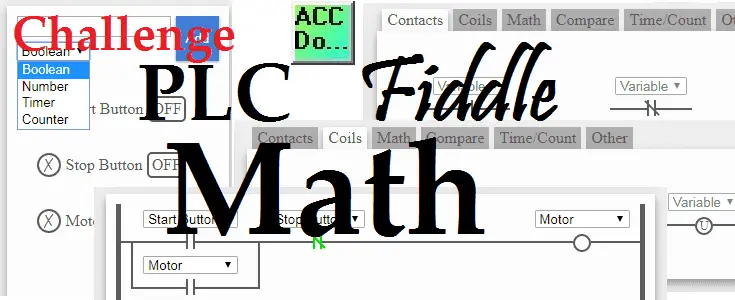 PLC Fiddle Math Challenge Examples