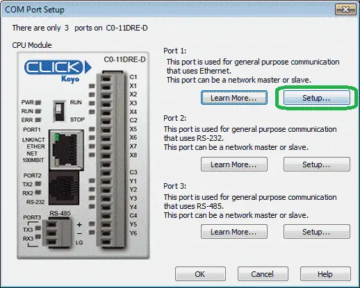 Productivity 1000 Series PLC Modbus TCP Ethernet Communication to Click PLC