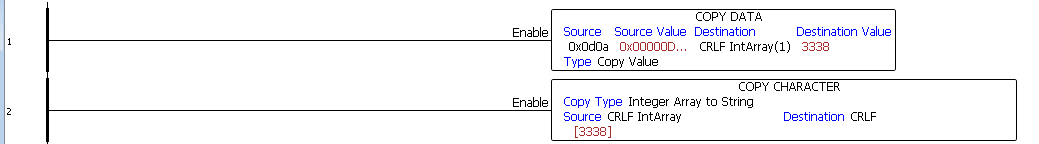 P1000 P2000 P3000 Ladder Logic Sample Programming Code