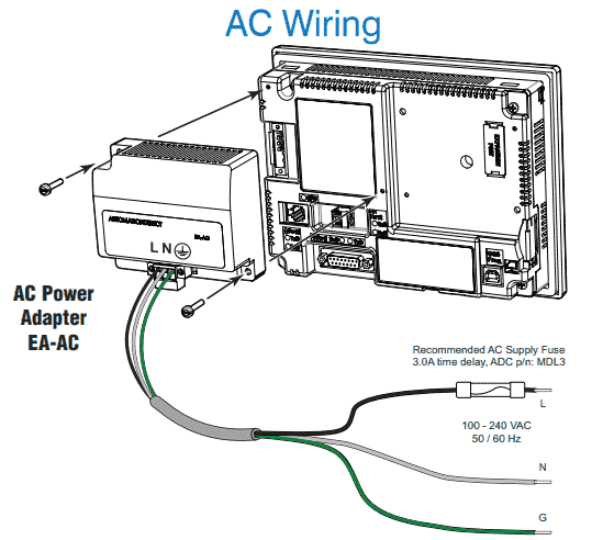 EA9 HMI Wiring