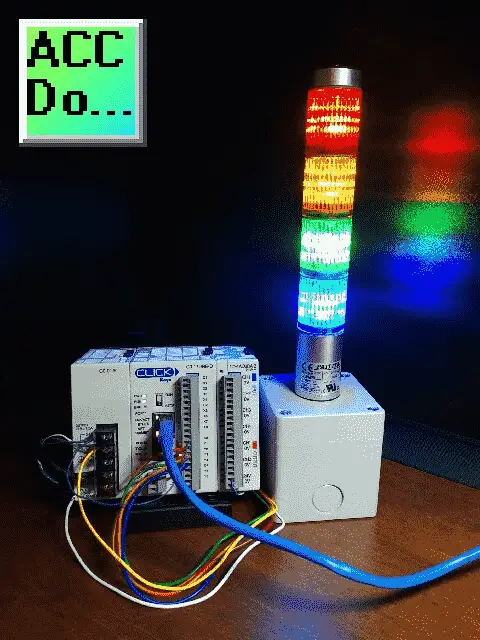 Wiring Stack Light To Click Plc Acc Automation