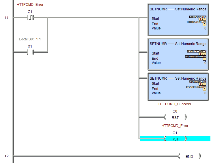 PLC Ladder Logic Sample Program