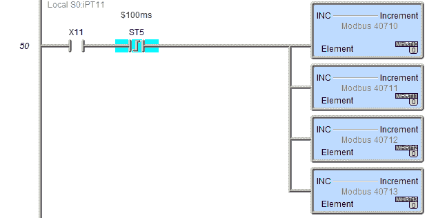 Ladder Logic PLC Program