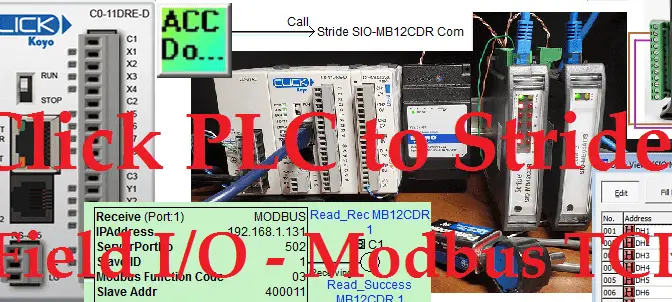 use click plc as a modbus server
