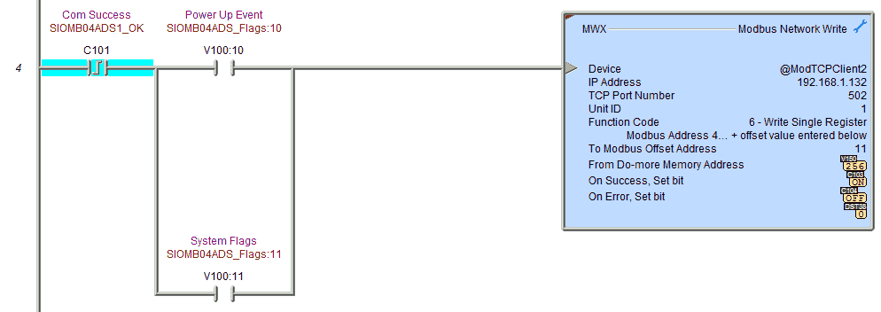 Ladder Logic Sample Program Code