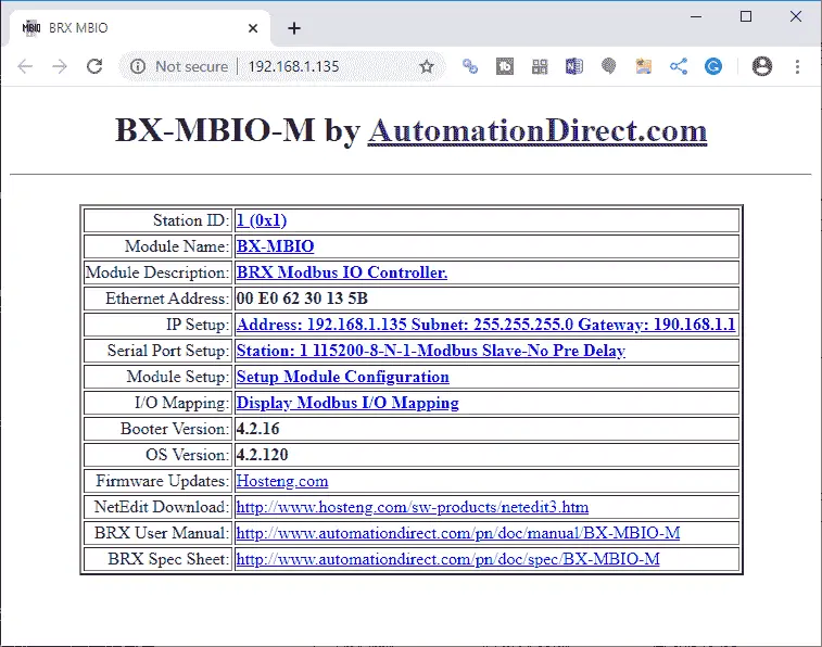 Modbus RTU TCP Remote IO Controller BX-MBIO