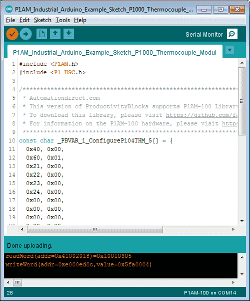 Uno Programming Code C