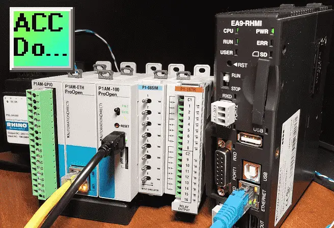 Controller HMI Communication Ethernet
