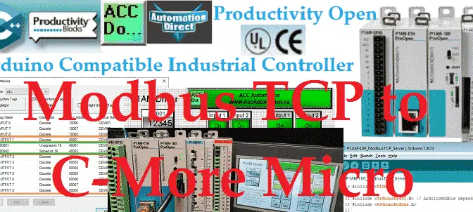 Omron CP1E Modbus RTU example.com