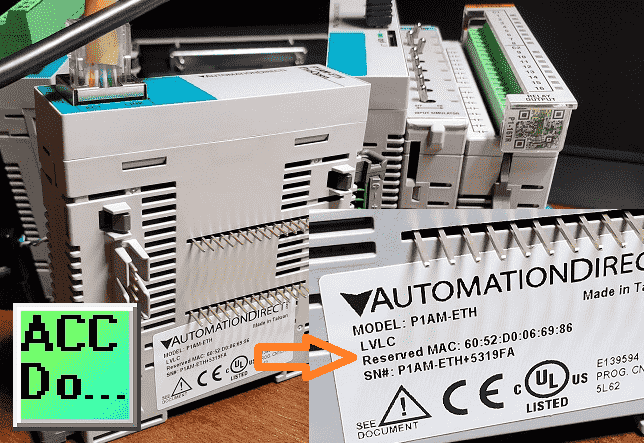 P1AM Arduino Modbus TCP