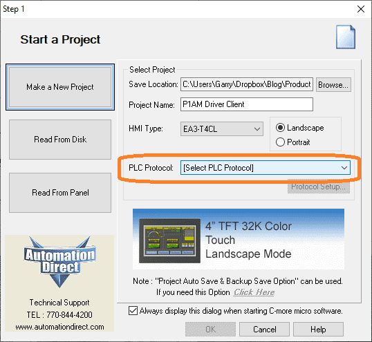 P1AM Arduino Modbus TCP