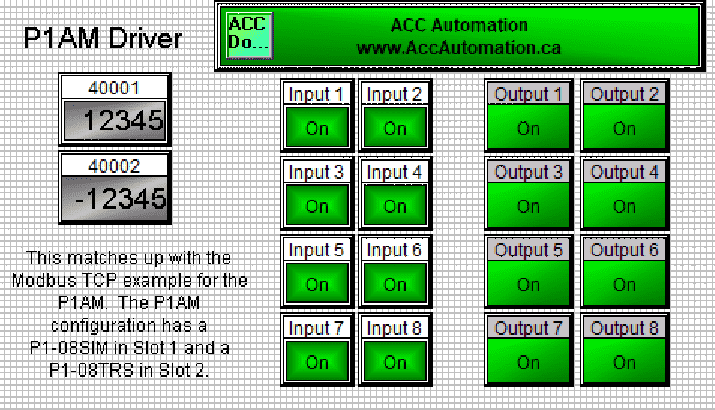 Controller to HMI Communication C-More Micro