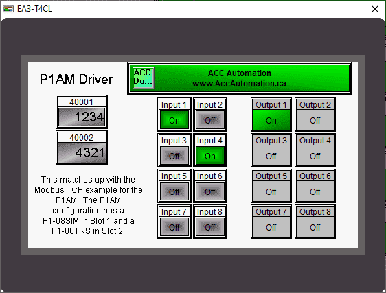 Controller to HMI Communication C-More Micro