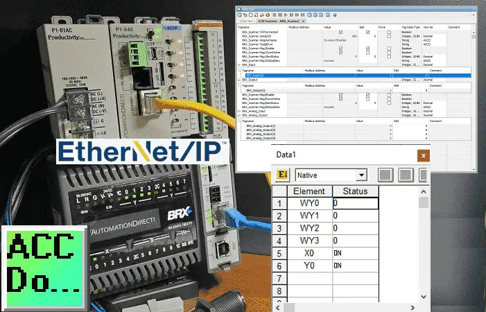 Productivity 1000 Series PLC BRX Do-More EthernetIP Remote IO - ACC Automation PLC