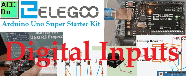 Arduino Uno Super Starter Kit Digital Inputs