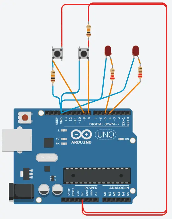 Arduino Uno Super Starter Kit Digital Inputs