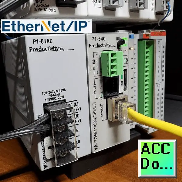 Productivity 1000 Series PLC Click EthernetIP Remote IO