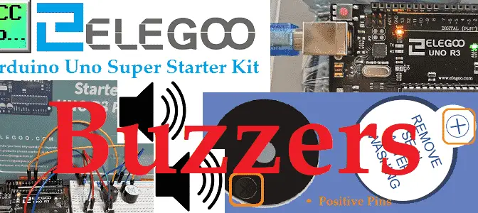 Arduino Uno Super Starter Kit Buzzers