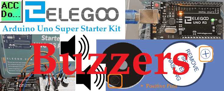 Arduino Uno Super Starter Kit Buzzers