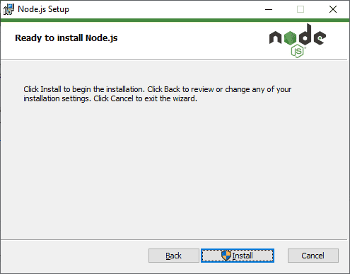Node-RED Installing the Windows Software