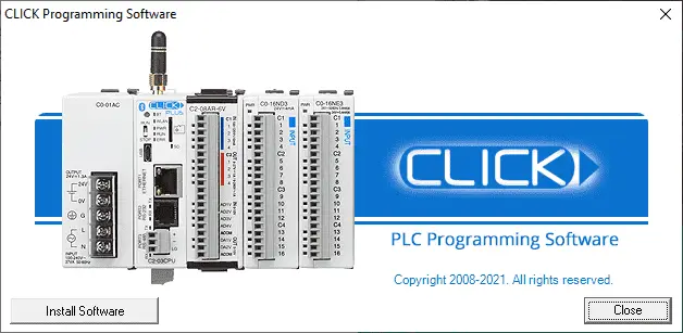 Click Plus Software Installation