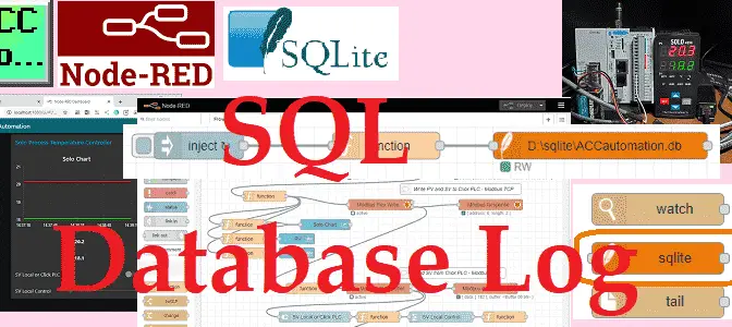 Node-RED SQL Database Log - Modbus Logging