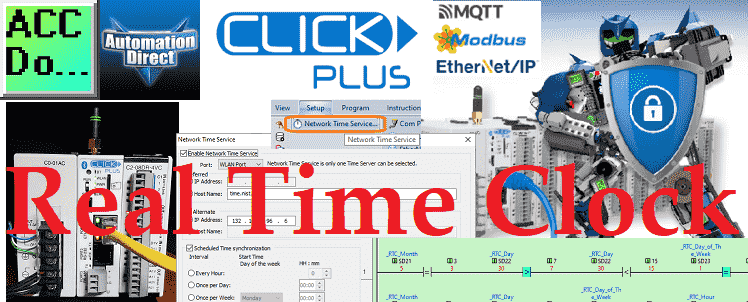 Click Plus Real Time Clock Setup and Use
