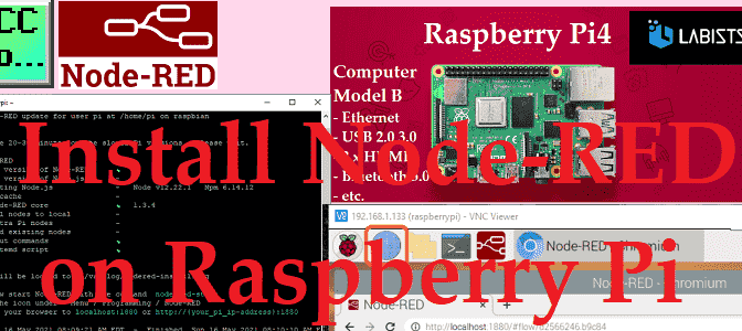 Install Node-RED on Raspberry Pi 4