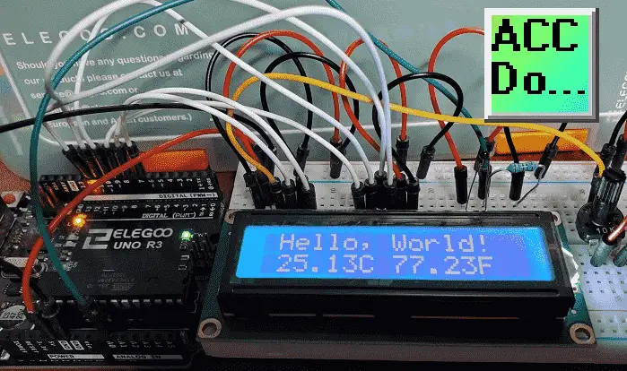 Arduino Uno LCD Display